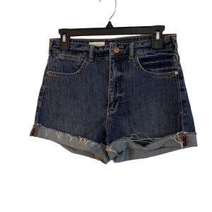 Anthropologie Pilcro Signature High-Rise Shorts Size 27